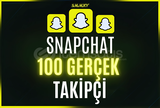 ⭐Snapchat 100 Takipçi | %100 Gerçek⭐