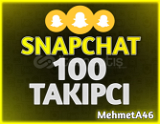 Snapchat 100 Takipçi