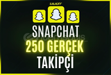 ⭐Snapchat 250 Takipçi | %100 Gerçek⭐