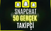 ⭐Snapchat 50 Gerçek Takipçi | HIZLI VE GÜVEN!⭐