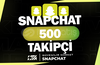 Snapchat 500 Gerçek Takipçi | HIZLI