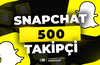 Snapchat 500 Gerçek Takipçi | HIZLI