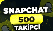 ⭐Snapchat 500 Gerçek Takipçi | HIZLI VE GÜVEN!⭐