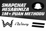 Snapchat Hesabınıza 1M+ Puan Methodu