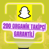 Snapchat⭐[PREMİUM]⭐ 200 TAKİPÇİ