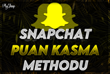 ⭐SNAPCHAT PUAN KASMA METHODU⭐