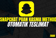 ☘️SNAPCHAT PUAN KASMA METHODU ☘️ [En Uygunu]