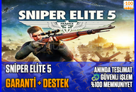 ⭐️☘️Sniper Elite 5❤️Garanti & Sorunsuz☘️