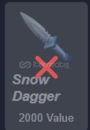 Snow Dagger