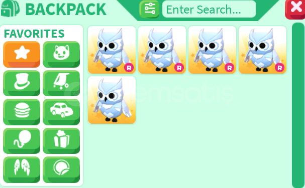 SNOW OWL PAKETİ (ADOPT ME) SNOW OWL PAKETİ (ADOPT ME)