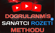 ⭐YOUTUBE DOĞRULANMIŞ SANATÇI ROZETİ ALMA YÖNTEM⭐
