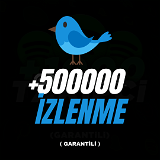 ⭐( ŞOK FİYAT! ) TWİTTER 500.000 VİDEO İZLENME ⭐
