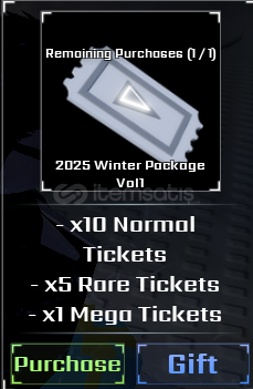 Sol's RNG 2025 Winter Package Vol1 Sol's RNG 2025 Winter Package Vol1