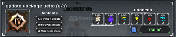 ⭐Sol's RNG Update Package Delta⭐