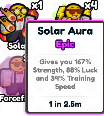 SOLAR AURA ( 1 / 2.5m ) SOLAR AURA ( 1 / 2.5m )