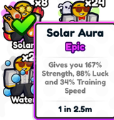 SOLAR AURA ( 1 / 2.5m )