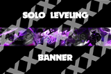 SOLO LEVELİNG YOUTUBE BANNER