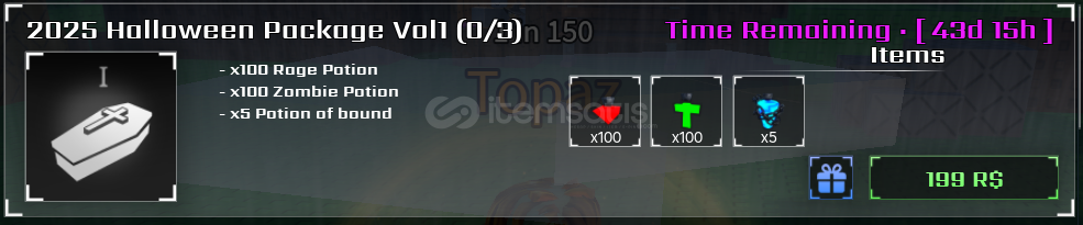 Sols RNG 2025 Halloween Package Vol 1 Sols RNG 2025 Halloween Package Vol 1