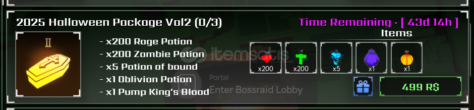Sols RNG 2025 Halloween Package Vol2 Sols RNG 2025 Halloween Package Vol2