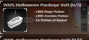 SOLS RNG 2025 HALLOWEEN PACKAGE VOL1