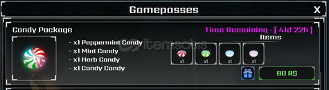 Sols RNG Candy Package