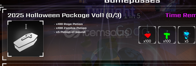 Sols RNG Halloween Package Vol1