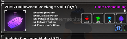 Sols RNG Hallowen Package Vol 3