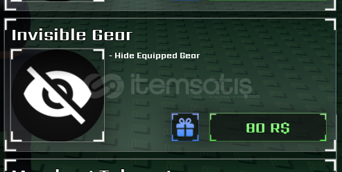Sols RNG Invisible Gear Sols RNG Invisible Gear