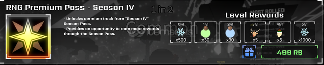 Sols RNG Premium Pass Season 4 Sols RNG Premium Pass Season 4