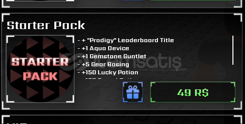 Sols RNG Starter Pack  Sols RNG Starter Pack