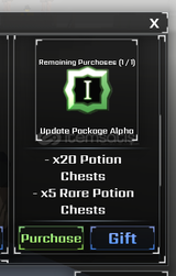 Sols RNG Update Package Alpha