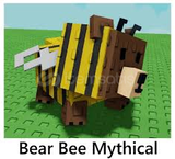  [SON 1 STOK] Bear Bee Pet /Grow A Garden
