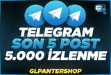 ⭐[SON 5 POST] Telegram 5.000 Görüntülenme ⭐