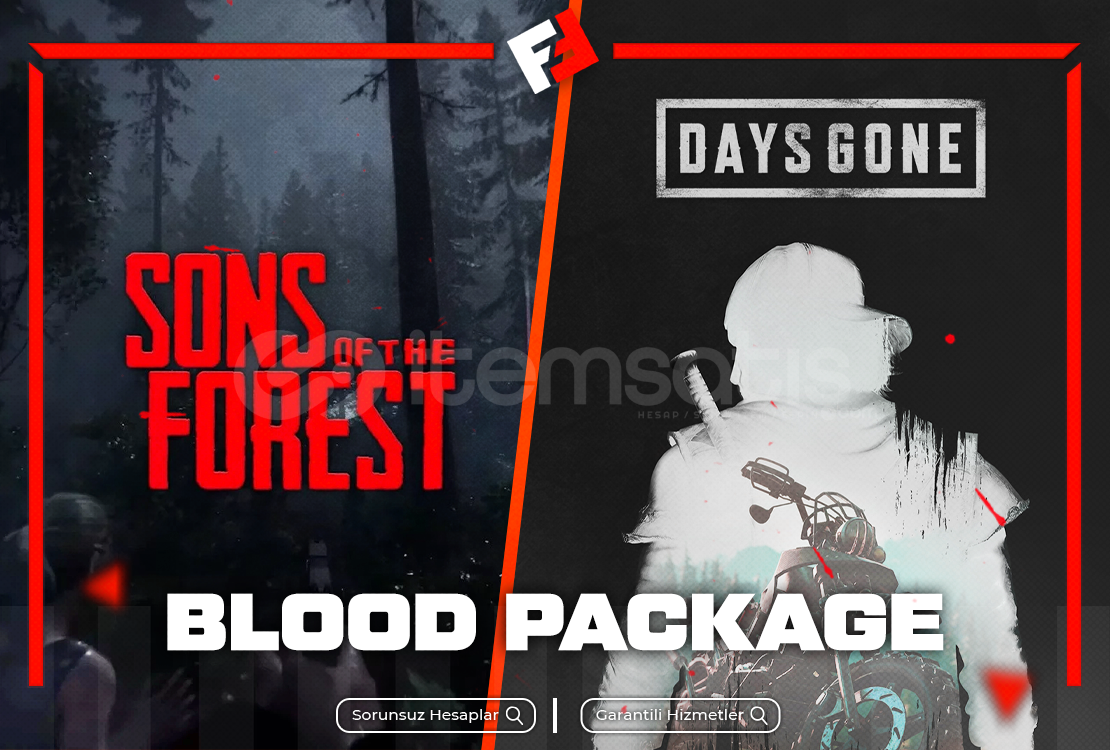 ⭐SONS OF THE FOREST+DAYS GONE+GARANTİ+DESTEK⭐ ⭐SONS OF THE FOREST+DAYS GONE+GARANTİ+DESTEK⭐