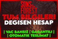 ⭐️SONS OF THE FOREST + ONLİNE | MAİL DEĞİŞEN⭐️