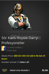 Sör Kanlı Royale Darryl | Profesyoneller