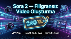 Sora 2 filigransız video yap