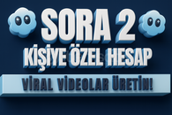 SORA-2 ⭐ KİŞİYE ÖZEL HESAP⭐HIZLI