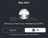 ⭐Sorcerer Battlegrounds Awakening Outfit⭐