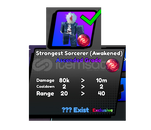 Sorcerer Tower Defense - GOJO EVO THO Trait