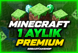 ⭐Sorunsuz⭐ 1 Aylık Minecraft Premium⭐