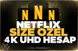 Size Özel 1 Aylık Netflix 4K UHD Profil