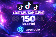 ✅[SORUNSUZ] 1 Saat 150 İzleyici Tiktok⭐