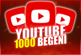 ⭐[SORUNSUZ] 1000 BEĞENİ YOUTUBE