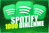 ⭐[SORUNSUZ] 1000 DİNLENME SPOTİFY