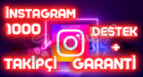 ✨[SORUNSUZ] 1.000 Gerçek Instagram Takipçi✨
