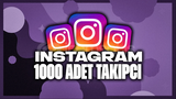 ✨[SORUNSUZ]✨ 1000 Instagram Takipçi