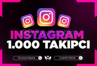 ⭐[SORUNSUZ] 1000 İNSTAGRAM TAKİPÇİ⭐