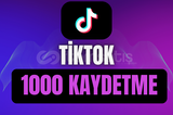 ⭐[SORUNSUZ] 1000 KAYDETME TİKTOK