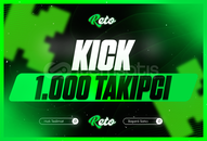 ✅[SORUNSUZ] 1000 Kick Takipçi Garantili Hizmet⭐